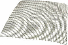 Value Collection - 18 Gage, 0.047 Inch Wire Diameter, 4 x 4 Mesh per Linear Inch, Stainless Steel, Wire Cloth - 0.203 Inch Opening Width, 12 Inch Wide x 12 Inch Stock Length - USA Tool & Supply