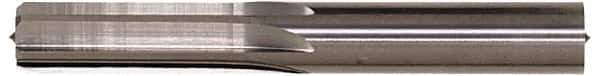 M.A. Ford - 0.2461" Solid Carbide 4 Flute Chucking Reamer - Straight Flute, 0.244" Straight Shank, 25.5mm Flute Length, 76mm OAL - USA Tool & Supply