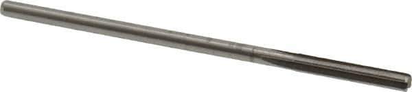 Hertel - 2.5mm Solid Carbide 4 Flute Chucking Reamer - Straight Flute, Straight Shank, 5/8" Flute Length, 2-1/4" OAL - USA Tool & Supply