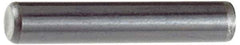 Holo-Krome - 5/16" Diam x 1" Pin Length 4000 Alloy Steel Oversized Dowel Pin - Black Luster Finish, C 47-58 & C 60 (Surface) Hardness, 1 Beveled & 1 Rounded End - USA Tool & Supply