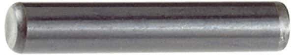 Holo-Krome - 1/8" Diam x 3/4" Pin Length 4000 Alloy Steel Oversized Dowel Pin - Black Luster Finish, C 47-58 & C 60 (Surface) Hardness, 1 Beveled & 1 Rounded End - USA Tool & Supply