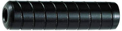 Holo-Krome - 3/4" Diam x 2-1/2" Pin Length 4000 Alloy Steel Pull Out Dowel Pin - Black Luster Finish, C 47-58 & C 60 (Surface) Hardness, 1 Beveled & 1 Threaded End - USA Tool & Supply