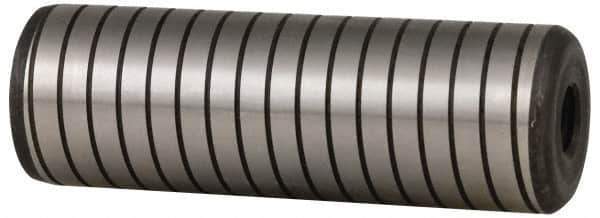 Holo-Krome - 1/2" Diam x 3-1/2" Pin Length 4000 Alloy Steel Pull Out Dowel Pin - Black Luster Finish, C 47-58 & C 60 (Surface) Hardness, 1 Beveled & 1 Threaded End - USA Tool & Supply