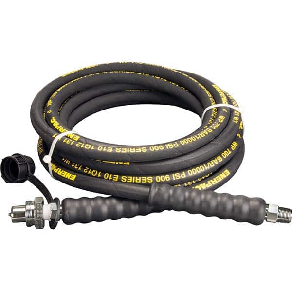 Enerpac - Hydraulic Pump Hose Inside Diameter (Inch): 0.375 Hose Length (Feet): 20.00 - USA Tool & Supply