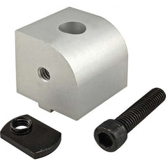 80/20 Inc. - 1-1/2" Wide x 1-1/2" High x 1-1/2" Long Open Shelving 90 Degree Pivot Nub - USA Tool & Supply