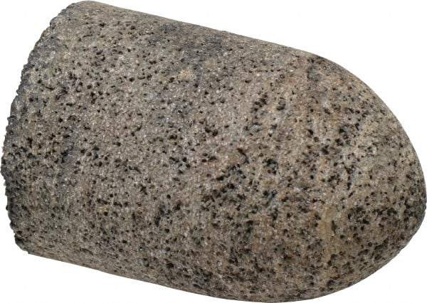 Grier Abrasives - Type 16, 2" Max Diam, 3" Head Thickness, 16 Grit Cone - Aluminum Oxide, Very Coarse Grade, 5/8-11 Shank Thread - USA Tool & Supply