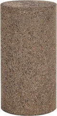 Grier Abrasives - Type 18, 2" Max Diam, 4" Head Thickness, 20 Grit Square Tip Plug - Aluminum Oxide, Very Coarse Grade, 5/8-11 Shank Thread - USA Tool & Supply
