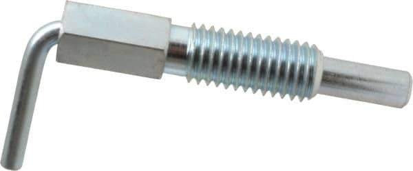 Gibraltar - 1/2-13, 1.1" Thread Length, 0.31" Plunger Diam, 1 Lb Init to 5 Lb Final End Force, Steel L Handle Plunger - 2.11" Body Length, 1-1/4" Length Under Head, 3/4" Plunger Projection - USA Tool & Supply