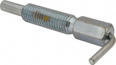 Gibraltar - 5/8-11, 1.82" Thread Length, 0.38" Plunger Diam, 1 Lb Init to 5 Lb Final End Force, Steel L Handle Plunger - 3.05" Body Length, 2" Length Under Head, Locking Element, 1" Plunger Projection - USA Tool & Supply
