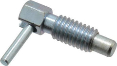 Gibraltar - 3/8-16, 0.62" Thread Length, 1/4" Plunger Diam, 0.25 Lb Init to 1.25 Lb Final End Force, Steel Locking L Handle Plunger - 1.13" Body Length, 3/4" Length Under Head, 0.3" Plunger Projection - USA Tool & Supply