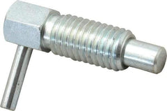 Gibraltar - 1/2-13, 0.85" Thread Length, 0.31" Plunger Diam, 0.5 Lb Init to 2 Lb Final End Force, Steel Locking L Handle Plunger - 1-1/2" Body Length, 1" Length Under Head, 0.4" Plunger Projection - USA Tool & Supply