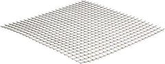 Value Collection - 16 Gage, 0.063 Inch Wire Diameter, 2 x 2 Mesh per Linear Inch, Stainless Steel, Welded Fabric Wire Cloth - 0.437 Inch Opening Width, 12 Inch Wide x 12 Inch Stock Length - USA Tool & Supply