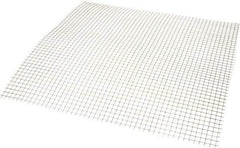 Value Collection - 21 Gage, 0.032 Inch Wire Diameter, 4 x 4 Mesh per Linear Inch, Stainless Steel, Welded Fabric Wire Cloth - 0.218 Inch Opening Width, 12 Inch Wide x 12 Inch Stock Length - USA Tool & Supply