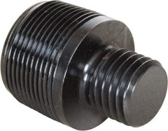 Enerpac - 1-8 & 1-1/4 - 11-1/2 Thread, Hydraulic Cylinder Threaded Male Adapter - 2-3/16" Diam, 5 Ton Capacity - USA Tool & Supply