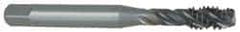 OSG - 5/8-18 UNF 3 Flute 3B Modified Bottoming Spiral Flute Tap - Vanadium High Speed Steel, TiCN Finish, 3-13/16" OAL, Right Hand Flute, Right Hand Thread, H3, Series 303 - USA Tool & Supply