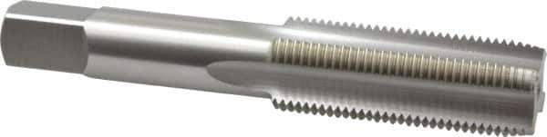 OSG - 3/4-16 UNF 3B 4 Flute Bright Finish Cobalt Straight Flute Machine Tap - Plug, Right Hand Thread, 4-1/4" OAL, 2" Thread Length, H3 Limit, Oversize - Exact Industrial Supply