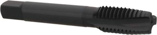 OSG - 5/8-11 UNC, 3 Flute, Oxide Finish, Powdered Metal Spiral Point Tap - Plug Chamfer, Right Hand Thread, 3-13/16" OAL, 1-13/16" Thread Length, 0.48" Shank Diam, 3B Class of Fit, Series 312 - Exact Industrial Supply