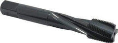 OSG - 5/8-18 UNF 4 Flute 3B Modified Bottoming Spiral Flute Tap - Powdered Metal, Oxide Finish, 3-13/16" OAL, Right Hand Flute, Right Hand Thread, H3, Series 313 - USA Tool & Supply