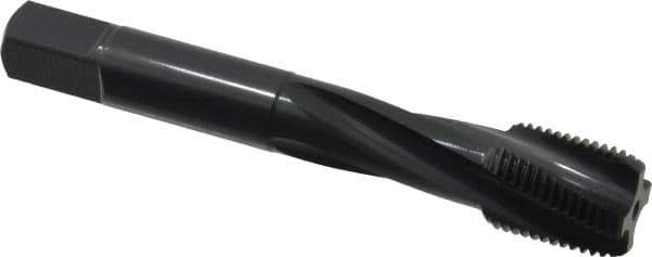 OSG - 5/8-18 UNF 4 Flute 2B Modified Bottoming Spiral Flute Tap - Powdered Metal, Oxide Finish, 3-13/16" OAL, Right Hand Flute, Right Hand Thread, H5, Series 313 - USA Tool & Supply