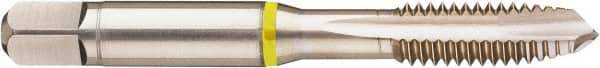 Guhring - M12x1.75 Metric Coarse, 3 Flute, Bright Finish, Cobalt Spiral Point Tap - Plug Chamfer, Right Hand Thread, 3.381" OAL, 0.866" Thread Length, 0.367" Shank Diam, 6H Class of Fit, Series 3900 - Exact Industrial Supply