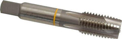 Guhring - 7/8-9 UNC, 4 Flute, Bright Finish, Cobalt Spiral Point Tap - Plug Chamfer, Right Hand Thread, 4.689" OAL, 0.697" Shank Diam, 2B Class of Fit, Series 3901 - Exact Industrial Supply