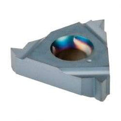 Vargus - 3ER External Right Hand 14 NPTF Laydown Threading Insert - Grade VTX, TiAlN Coated Carbide - USA Tool & Supply