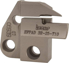 Iscar - 3mm Groove Width, 10mm Max Depth of Cut, Right Hand Cut, HFPAD Indexable Grooving Blade - GRIP, HGN-C, HGN-J, HGN-UT, HGPL Insert Style, Series Modular Grip - USA Tool & Supply
