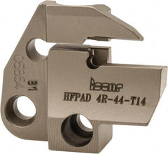 Iscar - 4mm Groove Width, 14mm Max Depth of Cut, Right Hand Cut, HFPAD Indexable Grooving Blade - DGN/DGNC/DGNM-C, DGNM-J/JS/JT, DGN-UT/UA, GRIP, HFPR/L, HGPL Insert Style, Series Modular Grip - USA Tool & Supply