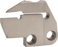 Iscar - 3mm Groove Width, 18mm Max Depth of Cut, Left Hand Cut, HFPAD Indexable Grooving Blade - GRIP, HGN-C, HGN-J, HGN-UT, HGPL Insert Style, Series Modular Grip - USA Tool & Supply