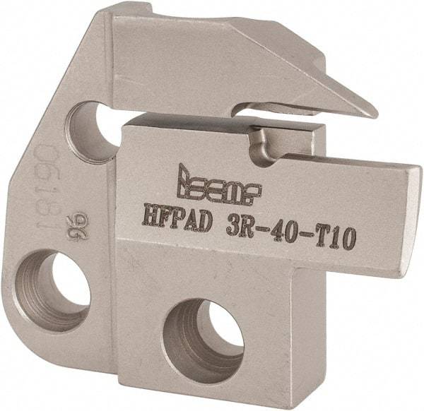 Iscar - 3mm Groove Width, 18mm Max Depth of Cut, Right Hand Cut, HFPAD Indexable Grooving Blade - GRIP, HGN-C, HGN-J, HGN-UT, HGPL Insert Style, Series Modular Grip - USA Tool & Supply