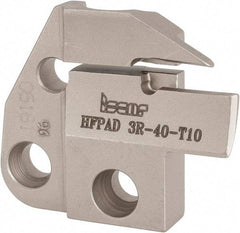 Iscar - 3mm Groove Width, 18mm Max Depth of Cut, Right Hand Cut, HFPAD Indexable Grooving Blade - GRIP, HGN-C, HGN-J, HGN-UT, HGPL Insert Style, Series Modular Grip - USA Tool & Supply