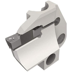 Iscar - 5mm Groove Width, 14mm Max Depth of Cut, Left Hand Cut, HFPAD Indexable Grooving Blade - HFPR/L Insert Style, Series Modular Grip - USA Tool & Supply