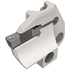 Iscar - 5mm Groove Width, 20mm Max Depth of Cut, Left Hand Cut, HFPAD Indexable Grooving Blade - HFPR/L Insert Style, Series Modular Grip - USA Tool & Supply