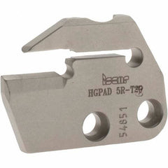 Iscar - Right Hand Cut, 5mm Insert Width, Cutoff & Grooving Support Blade for Indexables - 20mm Max Depth of Cut, 6mm Head Projection - USA Tool & Supply