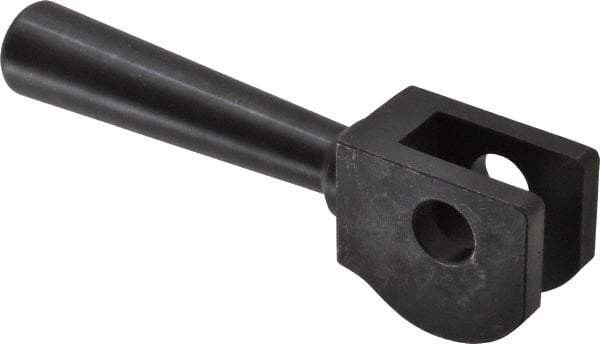 Gibraltar - 5/8" Hole Diam, 5-3/8" Hole Ctr to Lever End, 1-1/4" Overall Width, Heat Treated Steel, Double Cam, Clamp Cam Lever - 9/64" Travel, 1-3/16" Hole Ctr to Cam End Radius, 5/8" Space Between Cams - USA Tool & Supply