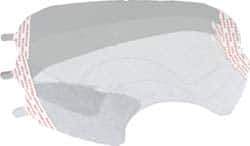 3M - Full Face Mask Lens Covers - Plastic - USA Tool & Supply