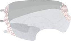 3M - Full Face Mask Lens Covers - Plastic - USA Tool & Supply
