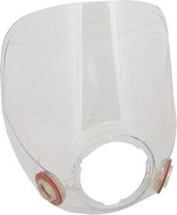 3M - Full Face Mask Replacement Lens - Plastic - USA Tool & Supply