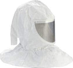 3M - Universal Size, PAPR/SAR Compatible Hood - White - USA Tool & Supply