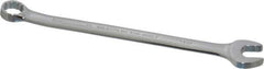 Proto - 7/16" Offset Combination Wrench - 15° Offset Angle, 6-29/32" OAL, Steel, Chrome Finish - USA Tool & Supply