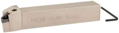 Iscar - PWLN, Right Hand Cut, 1" Shank Height x 1" Shank Width, Negative Rake Indexable Turning Toolholder - 6" OAL, WNM.. Insert Compatibility, Series Heliturn - USA Tool & Supply
