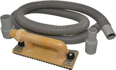 Hyde Tools - Dust Free Hand Vacuum Sander - Use With Shop Vacs - USA Tool & Supply