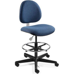 Bevco - 24 to 34" High ESD Swivel Chair - USA Tool & Supply