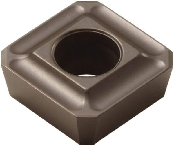 Seco - SPMX0903 75 Grade T350M Carbide Milling Insert - TiCN/Al2O3 Finish, 1/8" Thick, 5/16" Inscribed Circle - USA Tool & Supply