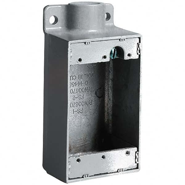 Hubbell Killark - Electrical Outlet Boxes & Switch Boxes Enclosure Type: Device Box Enclosure Shape: Rectangle - USA Tool & Supply