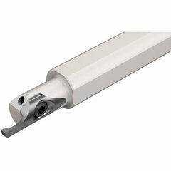 Iscar - MIFHR, Internal, Right Hand, 12.5mm Max Depth of Cut, Indexable Grooving Tool Holder - MI.R Insert Compatibility, 12mm Shank Width, 102.5mm OAL, Through Coolant - USA Tool & Supply