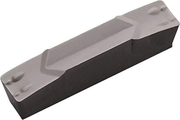 Kyocera - 2420020GMM Grade TN90, 2.4mm Cutting Width Cermet Grooving Insert - 0.492" Max Depth of Cut, Neutral, 0.2mm Corner Radius, Uncoated - USA Tool & Supply