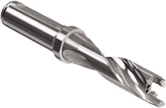 Seco - 18 to 18.99mm Diam, 3xD, 57mm Max Depth, 3/4" Shank Diam, 2.728" Flute, 5-13/32" OAL, Replaceable Tip Drill - SD403 Toolholder, Series Crownloc Plus - USA Tool & Supply