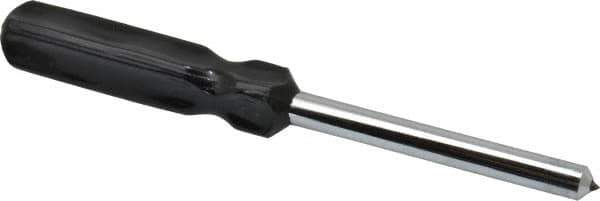 Value Collection - 1/2 Carat Single Point Diamond Dresser - 8" Long x 7/16" Shank Diam - USA Tool & Supply