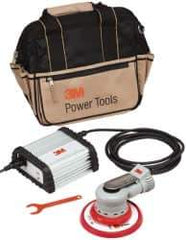 3M - 6 Inch Pad, 10,000 OPM, Electric Orbital Sander - Round, Palm Sander, 5 Amps - USA Tool & Supply